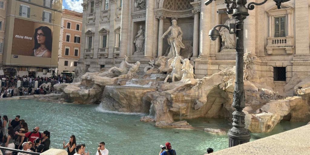 Fontana di Trevi, Rim