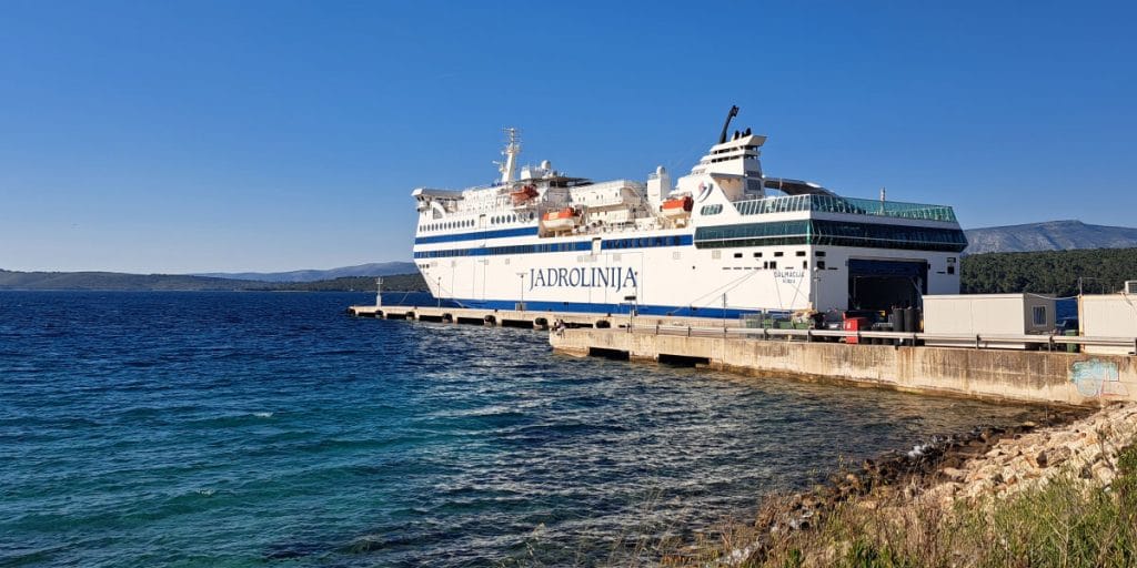 Jadrolinija, trajekt, Dalmacija