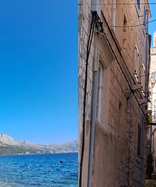 Jeste li znali da se na Korčuli možete okupati gotovo usred starog grada?