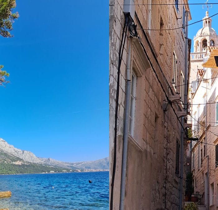 Jeste li znali da se na Korčuli možete okupati gotovo usred starog grada?